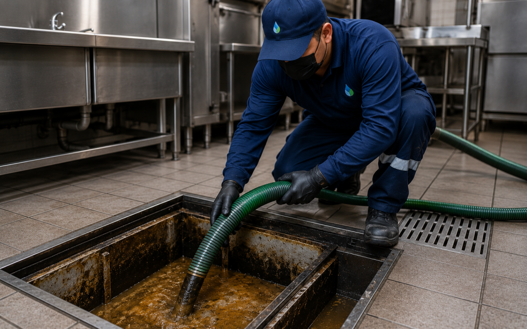 ¿Cómo se realiza la limpieza profesional de trampas de grasa en México?